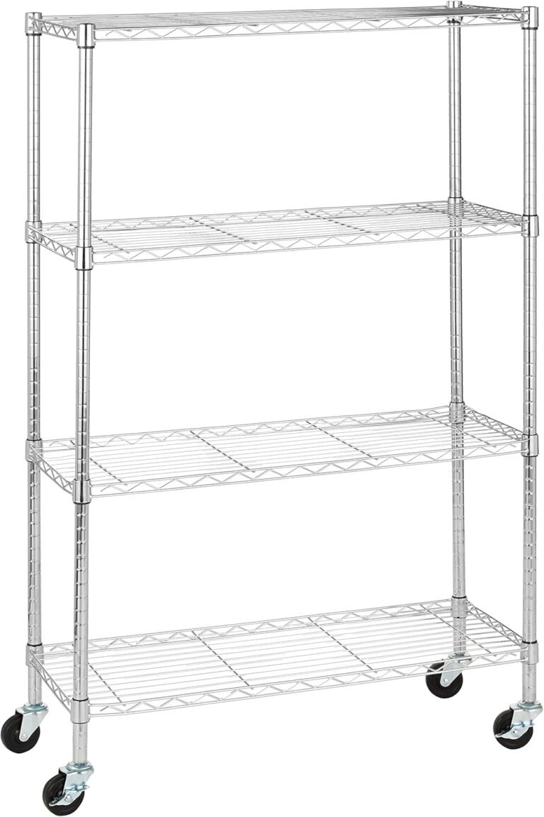 Amazon Basics 4-Shelf Adjustable 4 Amazon Basics 4 Shelf Adjustable 4 Simply Make Home