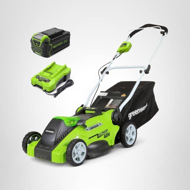 Greenworks 40V 16" Cordless Lawn Mower 4 Greenworks 40V Cordless Lawn Mower 15 Simply Make Home