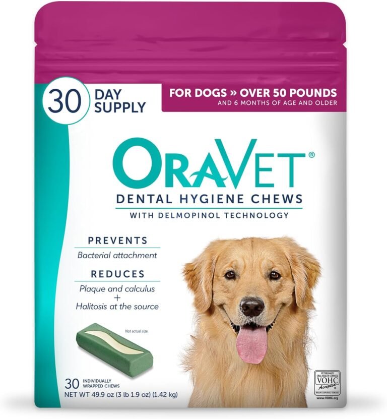 Product Reviews 5 ORAVET Dental Chews for Dogs 4 Simply Make Home