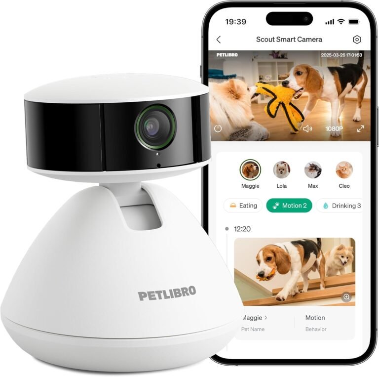 Product Reviews 4 PETLIBRO AI Dog Camera 8 Simply Make Home