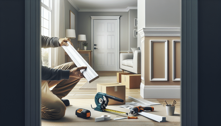 Crown Molding Installation: 7 Proven Steps 6 crown molding installation in modern living room