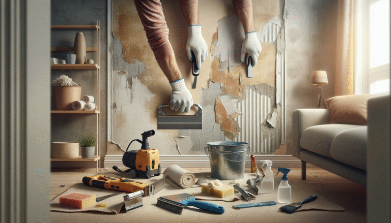 How to Remove Wallpaper: Best DIY Guide 2025 4 how to remove wallpaper in a modern living room